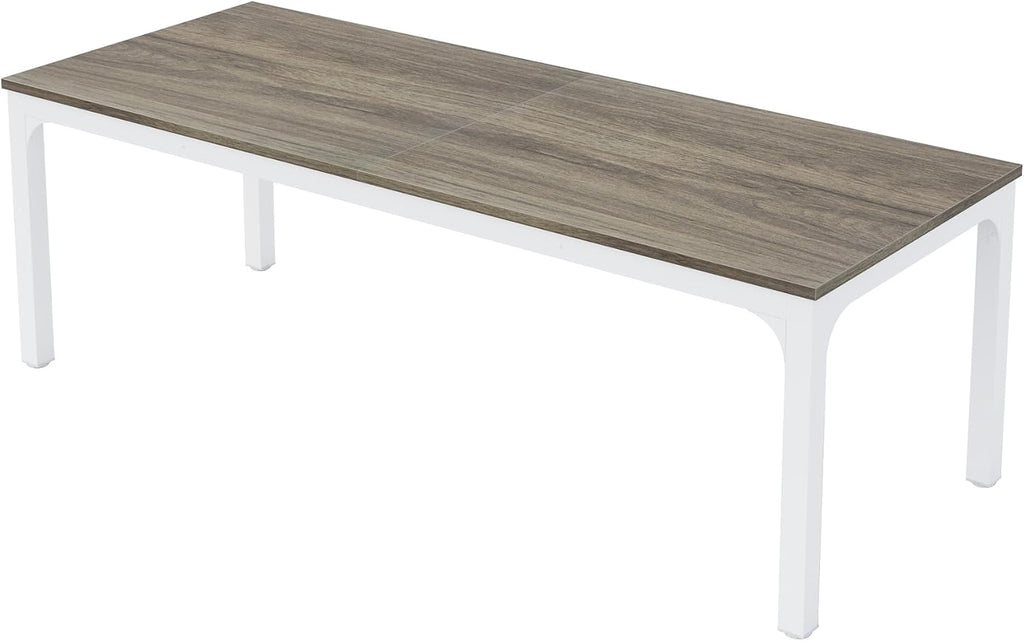 Tribesigns Dining Table for 8, 78-Inch Large Narrow Long Rectangular Kitchen Dinner Table, 8 Seat Rustic Wood Dining Table for Dining Room