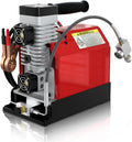 GX PUMP GX-E-CS2 Portable PCP Air Compressor, 4500Psi/30Mpa, Quick-Fill | Oil-Free,Powered by Car 12V DC or Home 110V AC with Converter (Included), Paintball Compressor