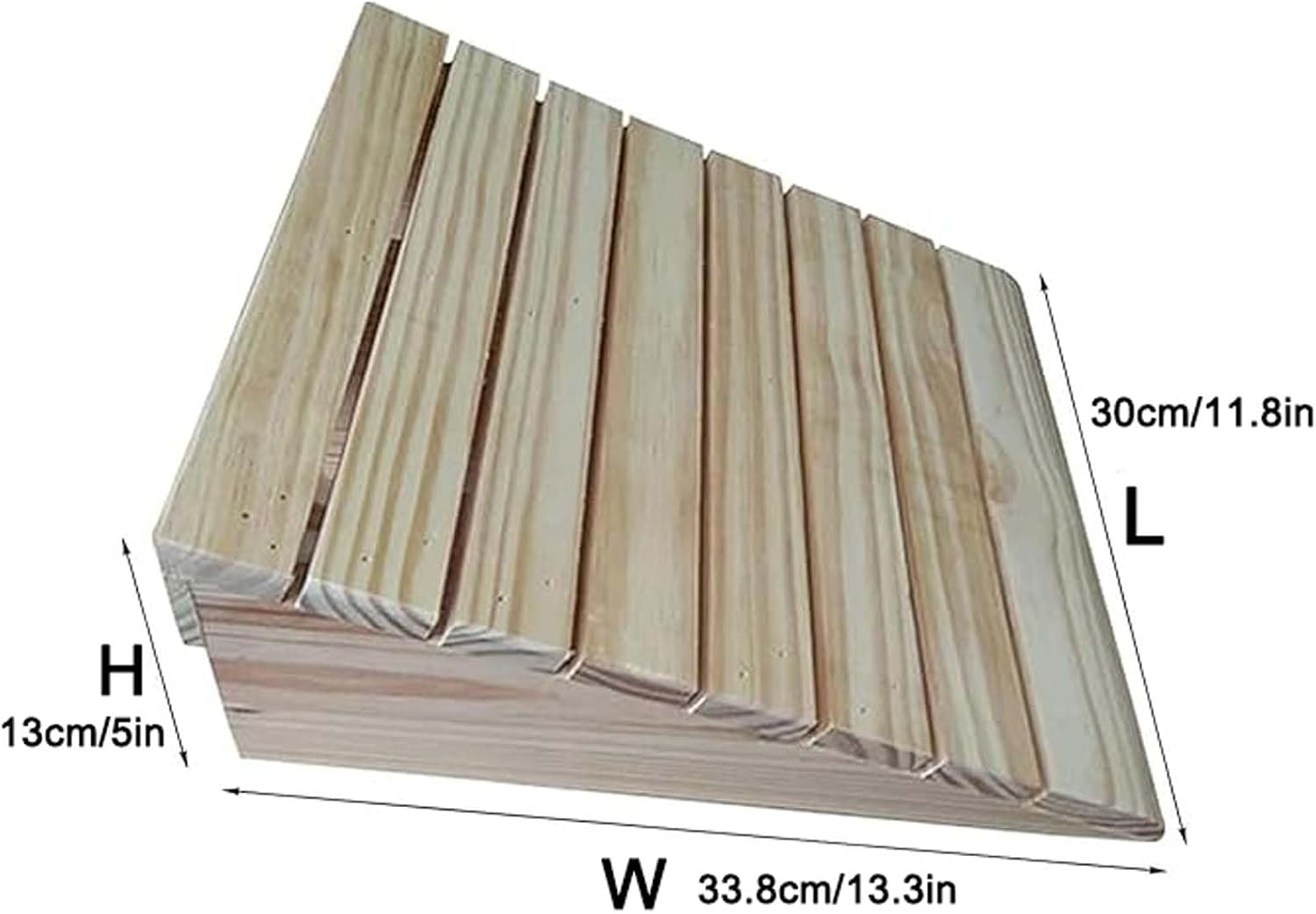 Rise Doorway Ramp 39.4x16x6in, Curb Ramps for Driveway, Wooden Threshold Ramps for Doorways, Easily Carried, for Walkers/wheelchairs/Walker/Bicycles/Electric Vehicles
