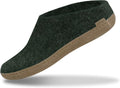 Glerups 100% quality wool mix Slipper with leather sole - Unisex Slip-on