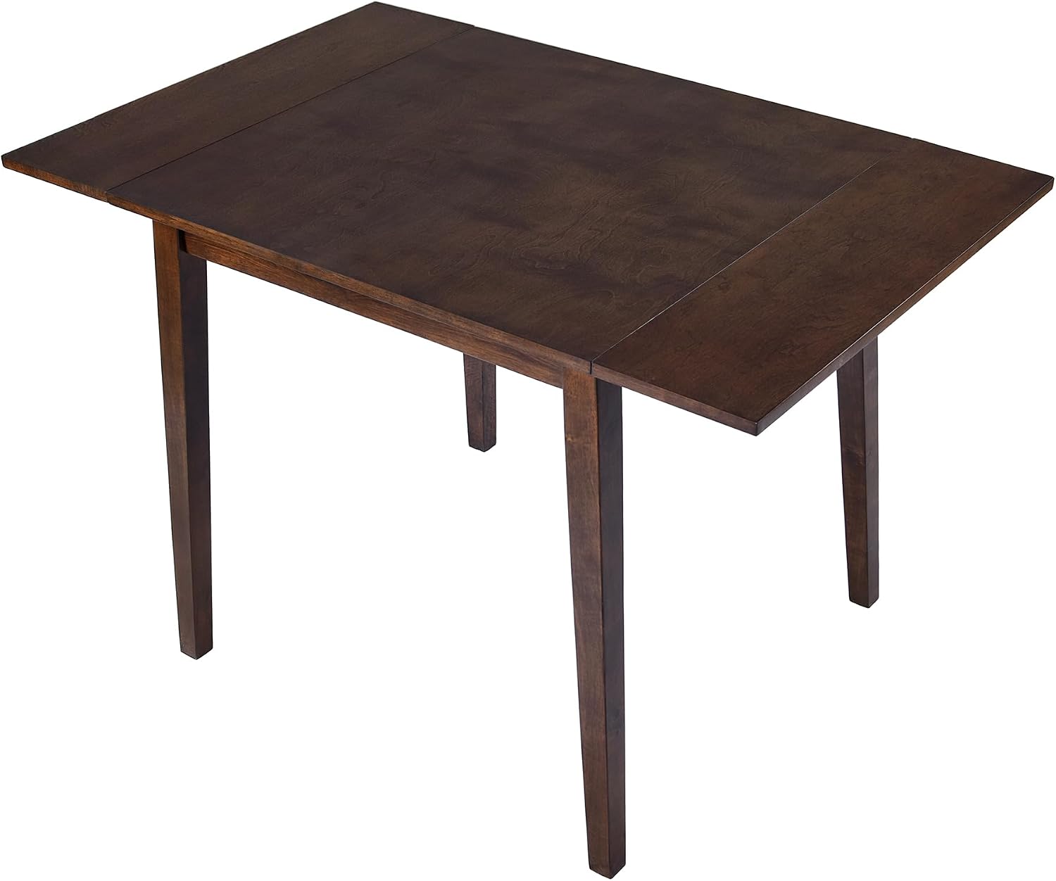 Merax Wooden 29'- 45' Extendable Rectangular Dining Table with Drop Leaf,Space Saving, Easy Assemble Brown