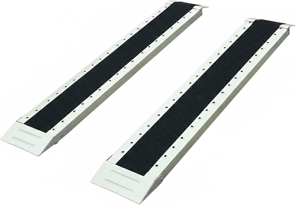Wheelchair Ramp Threshold Ramps for Doorways with Handle, 440 lbs Load Capacity, for Stairs Wheelchairs Bicycles Walking Aids(120x25x5cm/47x10x2in)