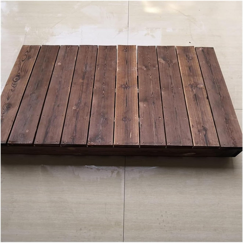 Wooden Threshold Ramp, 4/7/8/10 Inch Rise Non-Slip Loading Ramp for Wheelchair/Bike/Scooter, Portable Curb Ramp for Steps/Car/Doorway(35.4x31.5x9.8in)