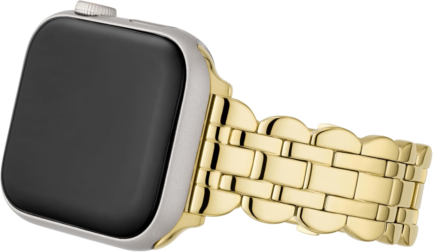 kate spade new york Designer Interchangeable Stainless Steel Band Compatible with Your 38/40/41mm Apple Watch Series 9/8/7/6/5/4/3/2/1/SE