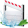 Flood Barrier Shield 60cm High Aluminum Temporary Threshold Flooding Protection Prevention Board Water Retaining Plate (Exterior 71x60cm)