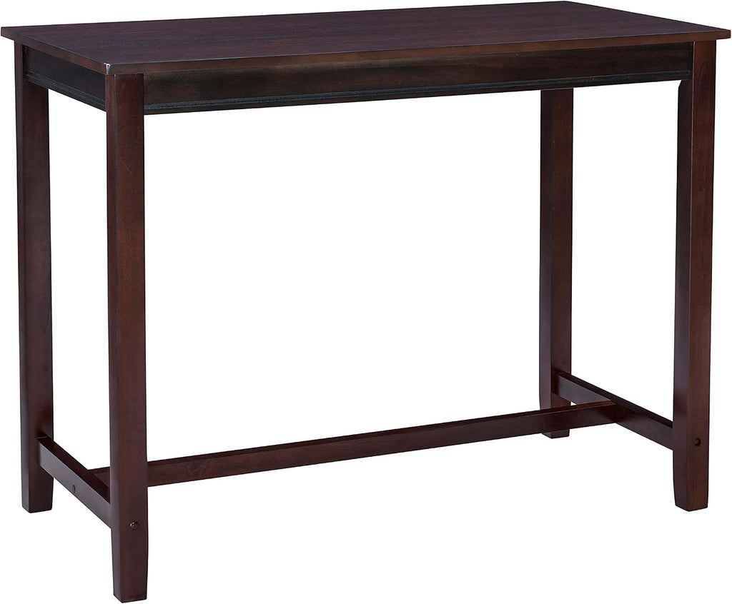 Linon Claridge Dark Espresso 36 inch Height Bar Table