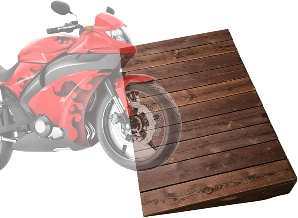 Entry Ramps for Wheelchairs for Home, Portable Wooden Wheelchair Ramps 10cm/18cm/20cm High, Non Slip Doorways Threshold Ramps(90x70x18cm)