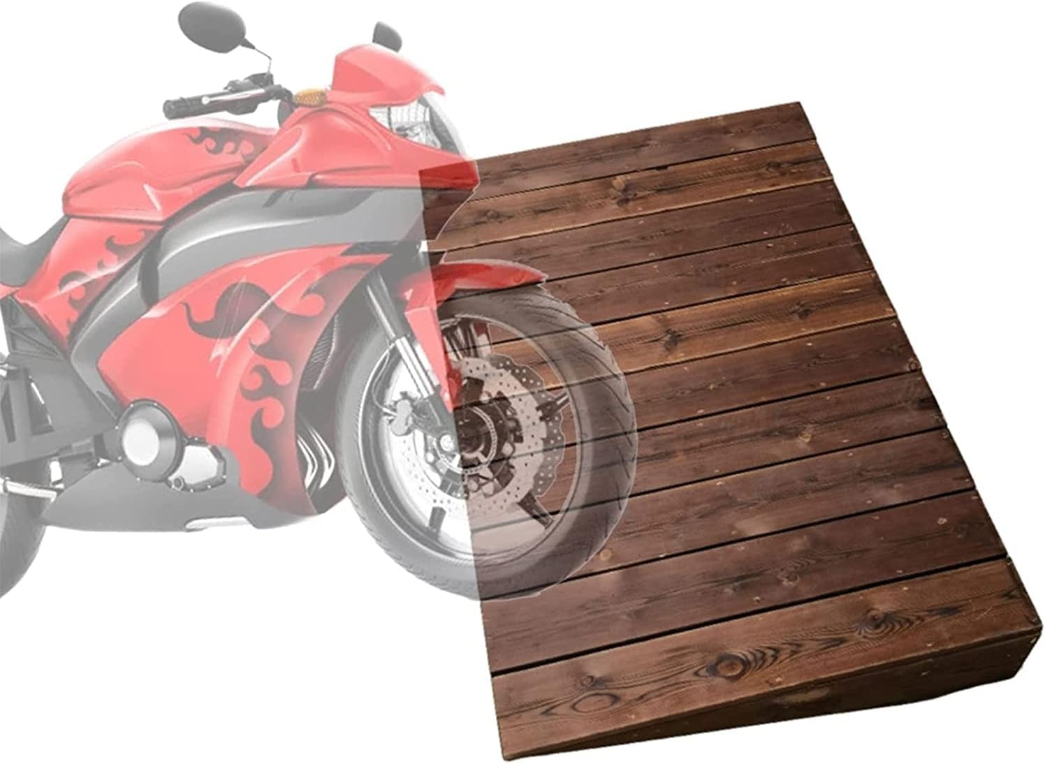 Entry Ramps for Wheelchairs for Home, Portable Wooden Wheelchair Ramps 10cm/18cm/20cm High, Non Slip Doorways Threshold Ramps(90x70x18cm)