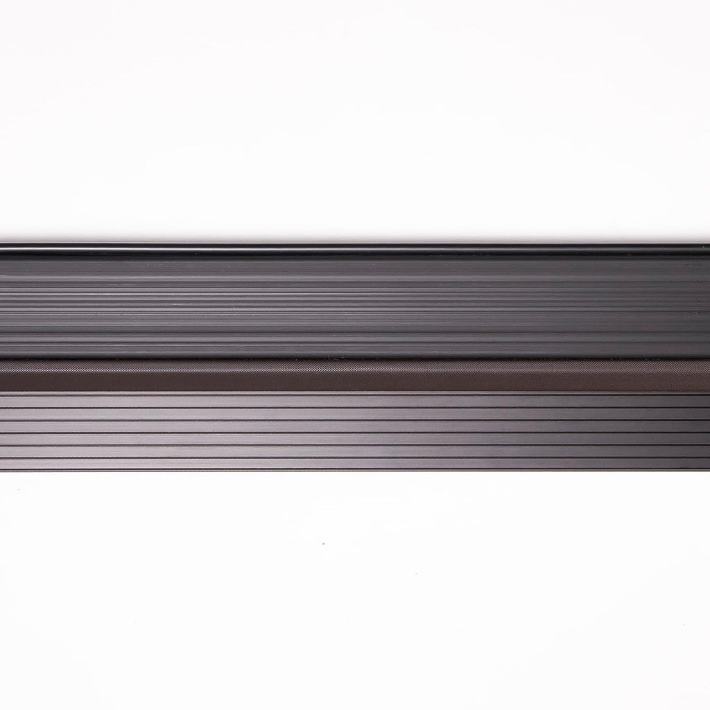 Heavy Duty Black Aluminum Outswing Door Threshold – 4-9/16' Width x 1-3/8' Height – Weatherproof, Energy Efficient, Easy Install – Commercial & Residential Use (36 inch)