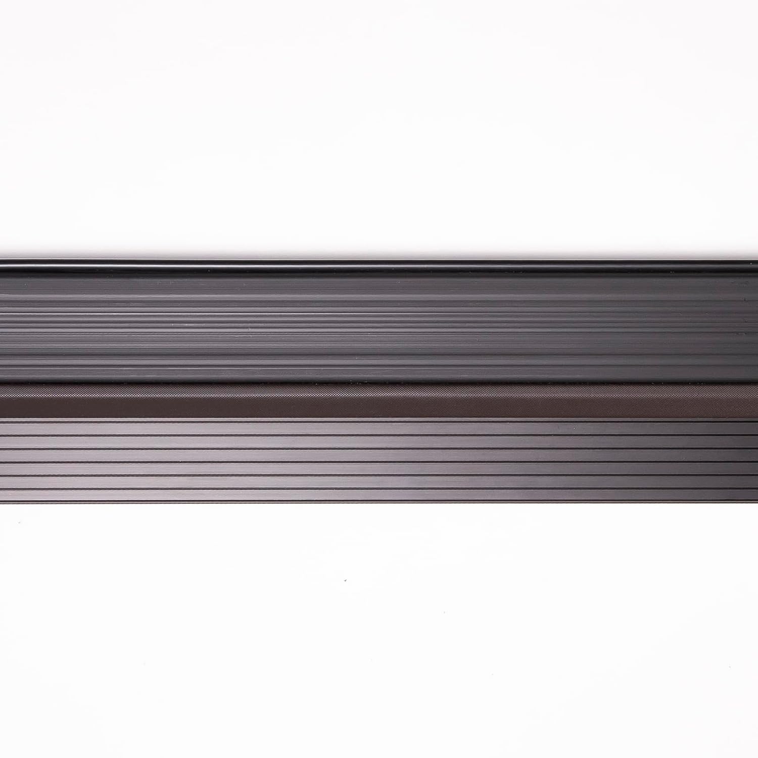 Heavy Duty Black Aluminum Outswing Door Threshold – 4-9/16' Width x 1-3/8' Height – Weatherproof, Energy Efficient, Easy Install – Commercial & Residential Use (48 inch)