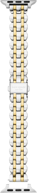 kate spade new york Designer Interchangeable Stainless Steel Band Compatible with Your 38/40/41mm Apple Watch Series 9/8/7/6/5/4/3/2/1/SE