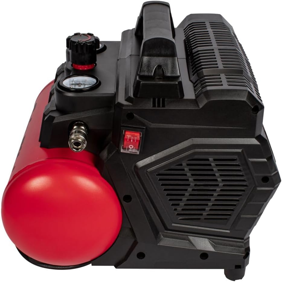 Grip-Rite GR200QW ULTRA QUIET PORTABLE COMPRESSOR, 1.5 GALLON, 1 HP, 125 MAX PSI, Oil-Free, Electric