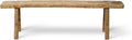 Artissance 20' H Vintage Noodle Bench 5-5.5ft Long Weathered Natural (Size and Finish Vary)