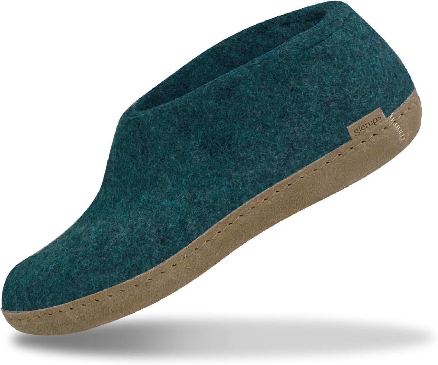 Glerups 100% quality wool mix Shoe Slipper with leather sole - Unisex