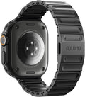 Aulumu C01 Hi-Per Titanium Alloy Watch Band | for Apple Watch Ultra 3& Ultra 2/1 | Ultra-thin Magnetic Clasp | DLC Professional Hardening Process | iWatch Large Dial Series(49/46/45/44mm)