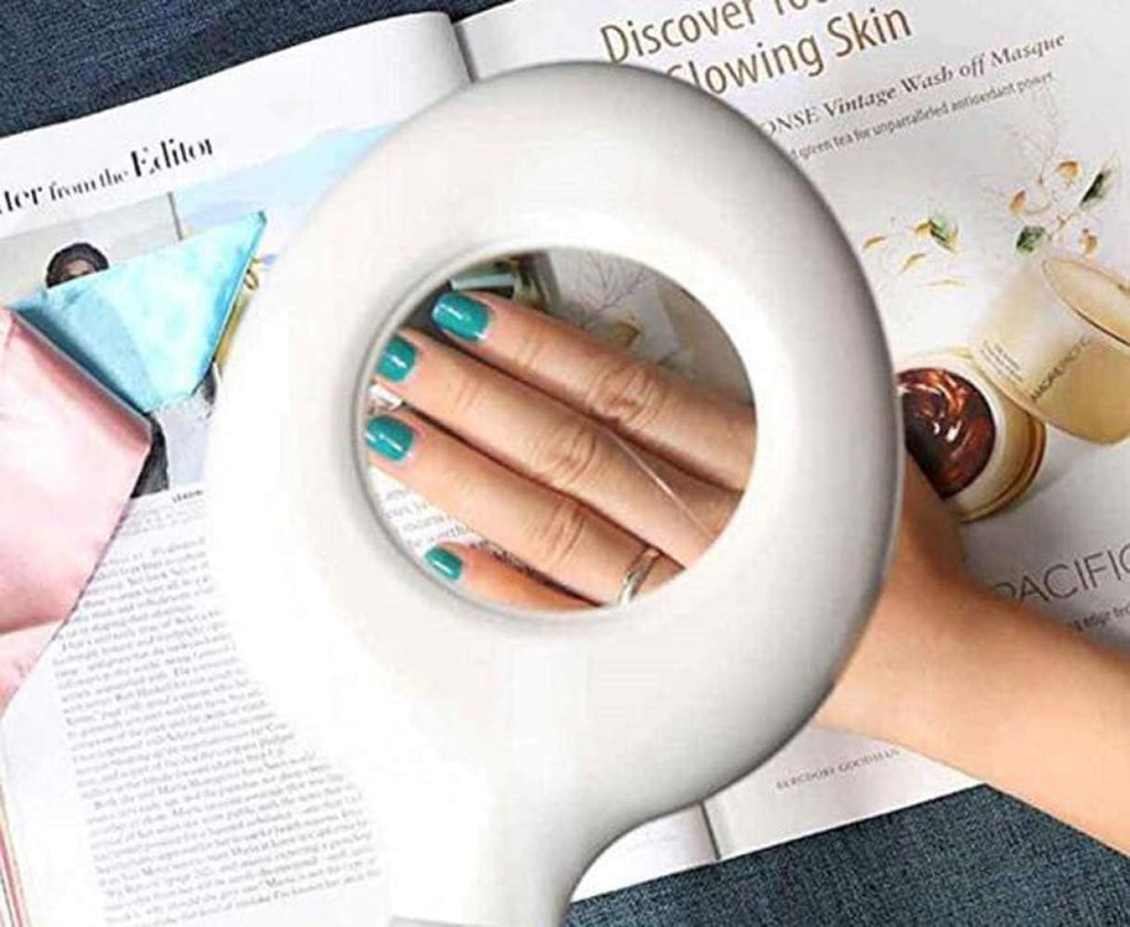 Led Magnifying Lamp with Clamp, with Adjustable Swivel Arm Light,5X Magnifier Vertical Desk Magnifying Lamp Light Beauty Adjustable Beauty Stand Salon Tattoo Nail Skin