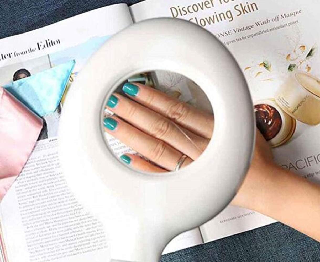 Led Magnifying Lamp with Clamp, with Adjustable Swivel Arm Light,5X Magnifier Vertical Desk Magnifying Lamp Light Beauty Adjustable Beauty Stand Salon Tattoo Nail Skin