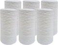 for 10 x 4.5 Inch 5 Micron String Wound Sediment Tier1 Water Filter 6 Pack