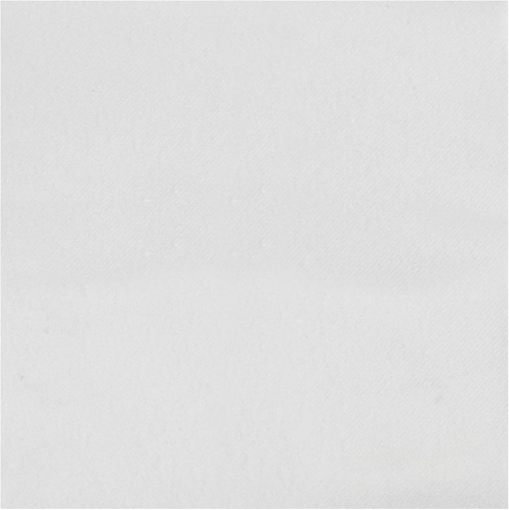 Restaurantware Luxenap 9.5 X 9.5 Inch Linen-Feel Cocktail Napkins 1600 Paper Napkins - ¼ Fold Air-Laid White Paper Table Napkins Disposable For Kitchens And Tables