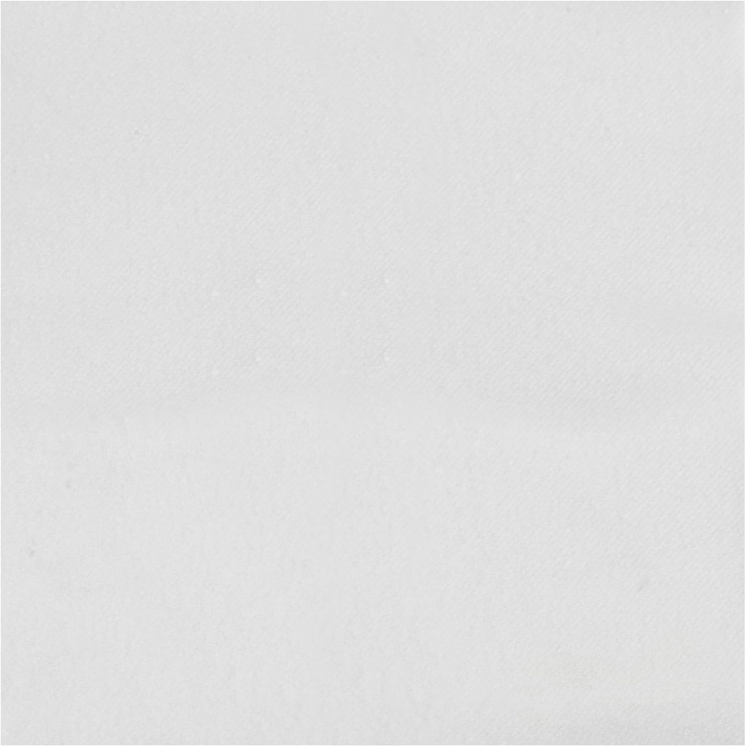 Restaurantware Luxenap 9.5 X 9.5 Inch Linen-Feel Cocktail Napkins 1600 Paper Napkins - ¼ Fold Air-Laid White Paper Table Napkins Disposable For Kitchens And Tables