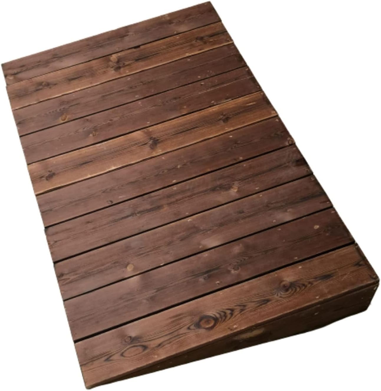 Wooden Threshold Ramps for Doorways Rise Porch Wheelchair Ramps Non Slip Portable Home Entry Ramps 4in/7in/8in/10in/12in/14in/16in (Size:90x20x70cm)