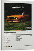 ZANLIART Frank Ocean - Nostalgia Ultra Album Cover Canvas Print Music Poster for Room Aesthetic Frame:16x24inch(40x60cm)