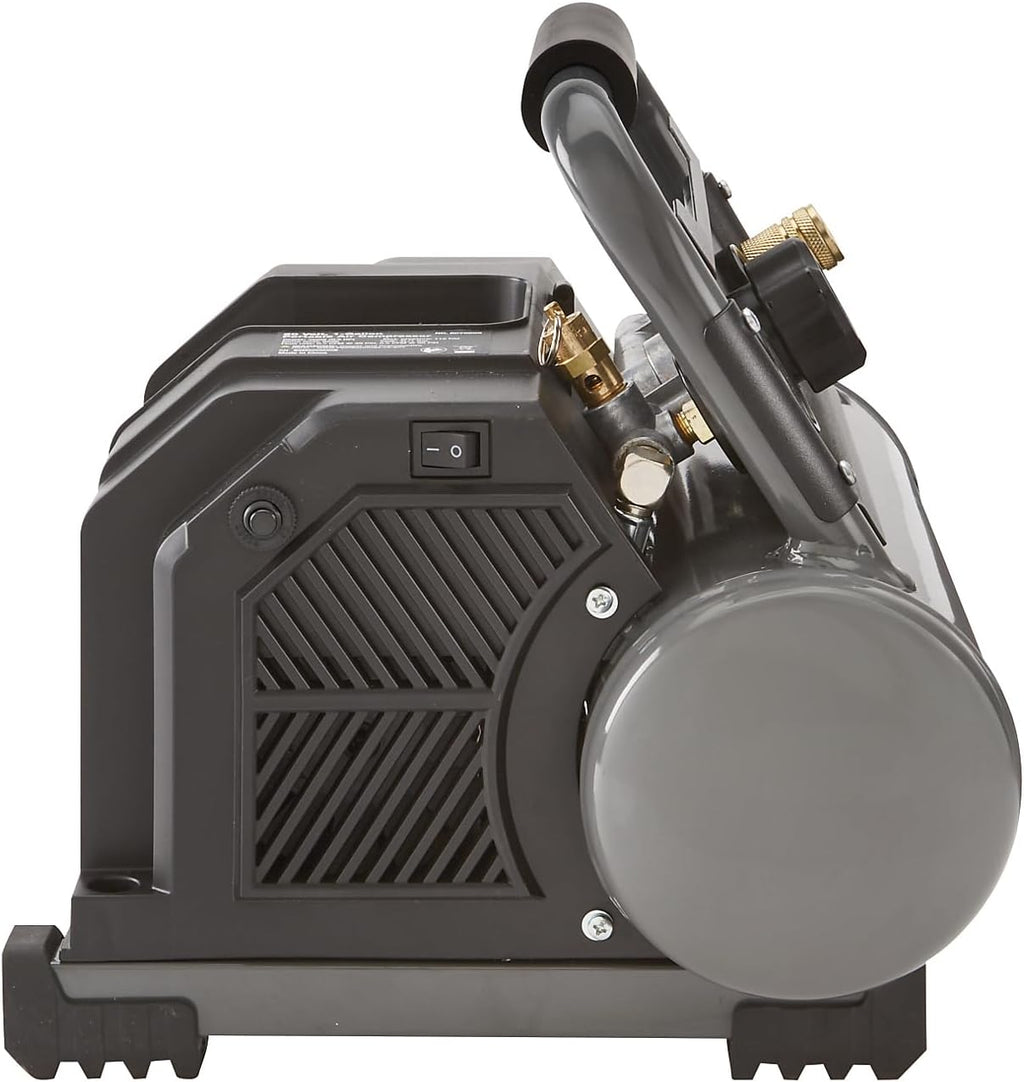 Klutch Portable Air Compressor, KLiQ 20V, 1 Gallon, 115 PSI, Cordless, Bare Tool