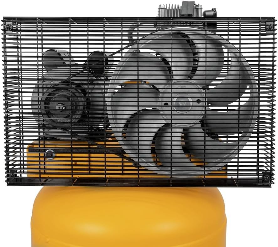 Dewalt 30 Gallon Vertical Air Compressor, 2 HP, Single Stage, Oil Lube Belt Drive, 175 Max PSI, Portable Air Compressor for Home Improvement, 6.2 SCFM at 90 PSI, Efficient Performance