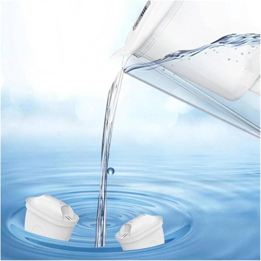 Water Filter Pitcher Water Filter Dispenser Countertop with Filter Change Indicator Domestic Quick Fill-Up Water Kettle for (Color : 3.6L)