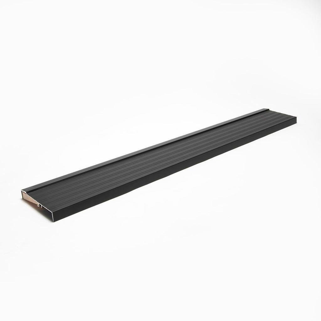 Premium Inswing Threshold with Exterior Long Cover Aluminum Sill with Wood Insert for Sealing Gap Under/Replacement Under Threshold Different Sizes Available. (72 inch Large Gap)