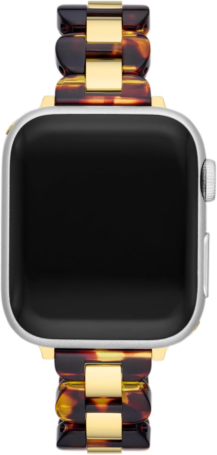 kate spade new york Designer Interchangeable Stainless Steel Band Compatible with Your 38/40/41mm Apple Watch Series 9/8/7/6/5/4/3/2/1/SE
