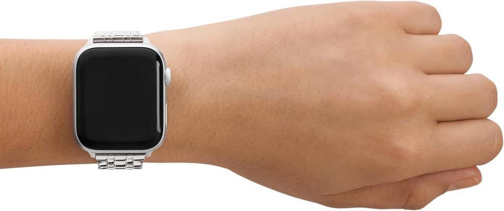 kate spade new york Designer Interchangeable Stainless Steel Band Compatible with Your 38/40/41mm Apple Watch Series 9/8/7/6/5/4/3/2/1/SE