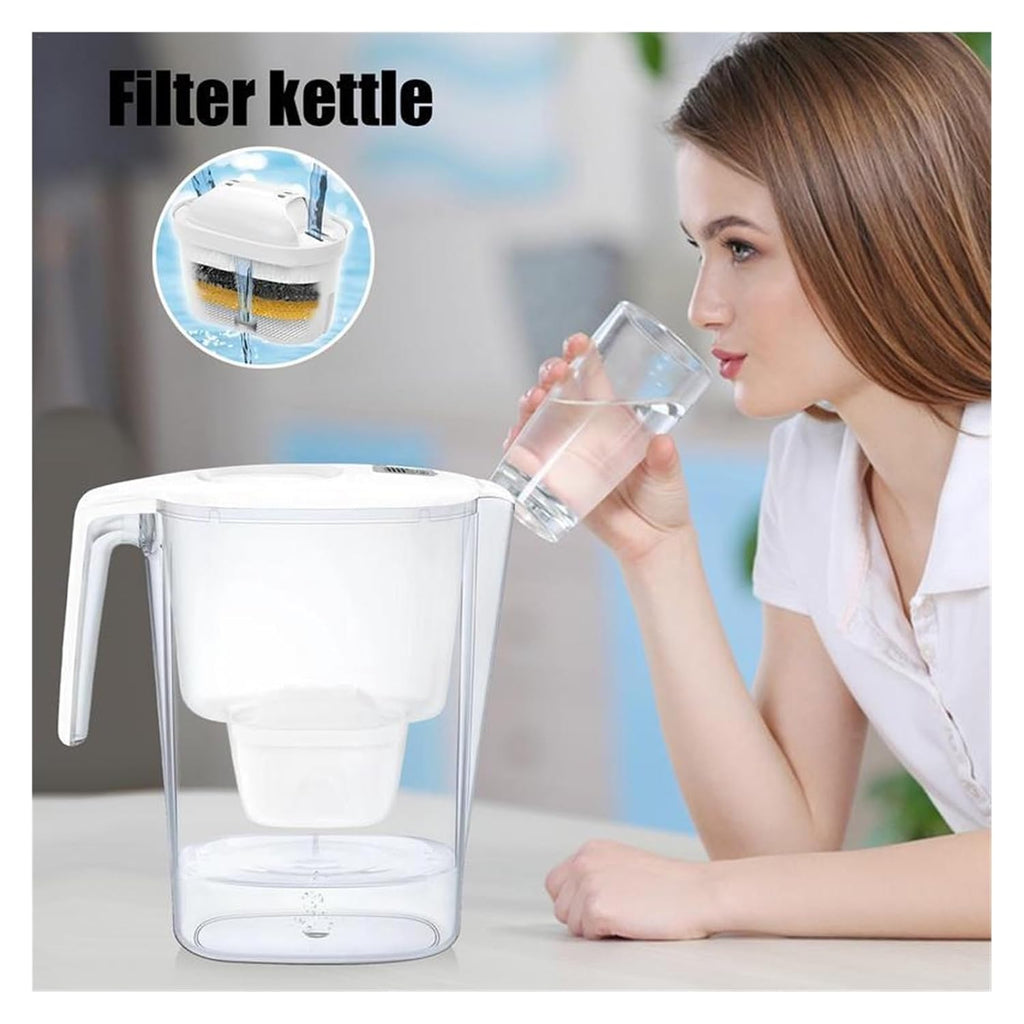 Home Water Filter Pitcher Water Filter Pitcher Water Filter Dispenser Countertop with Filter Change Indicator Domestic Quick Fill-Up Water Kettle for (Color : 4.2L)