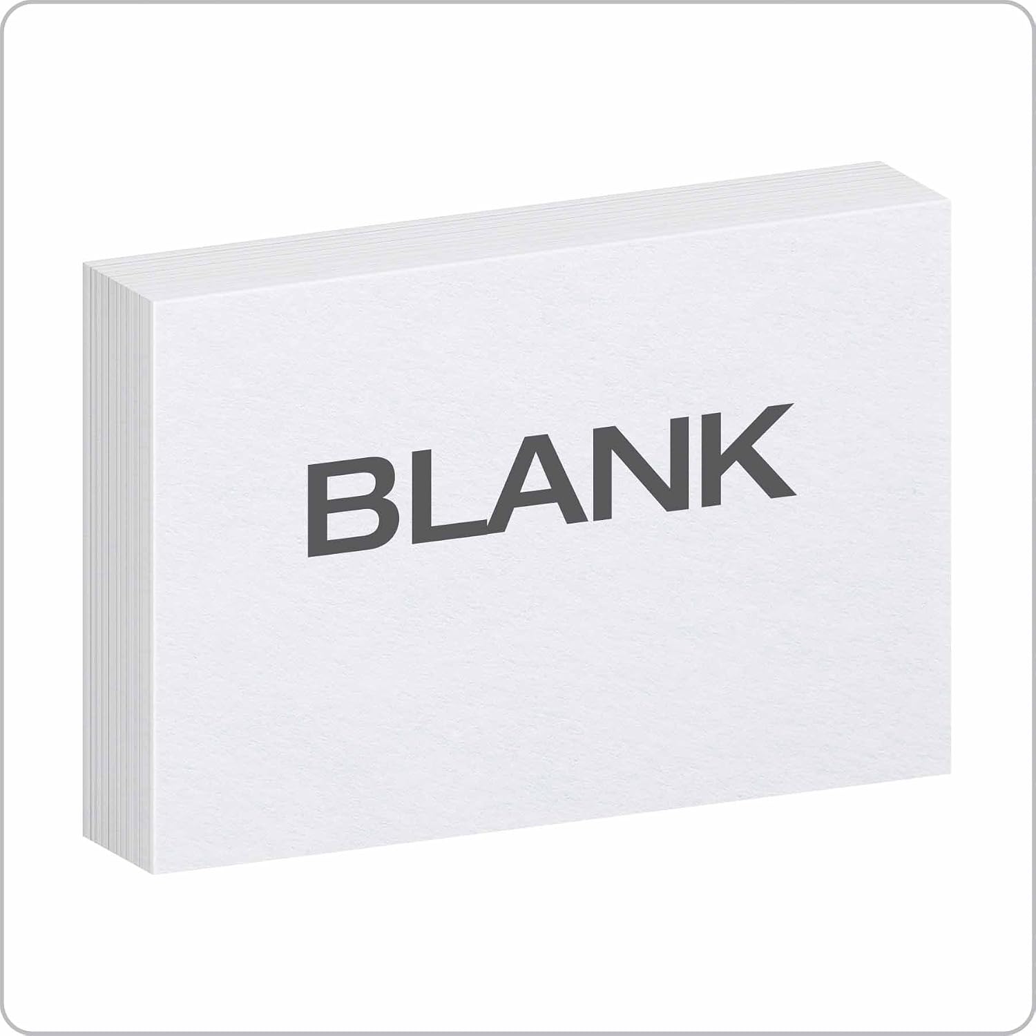 Oxford Blank Index Cards, 4 x 6 Inches, White, 60 Packs of 100 (40)