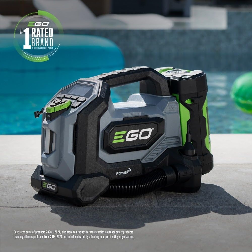 EGO POWER+ 160 PSI Compact Inflator for Automotive, Home, Sport, Portable Air Compressor, Battery and Charger Not Included - IF1600