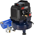 Campbell Hausfeld 1 gal. Pancake Portable Air Compressor and Inflation Kit 125 psi 0.33 hp - Case Of: 1;
