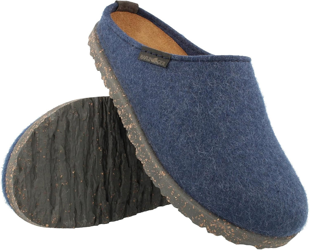 HAFLINGER Manhattan Felt Clog Wool Slipper Unisex