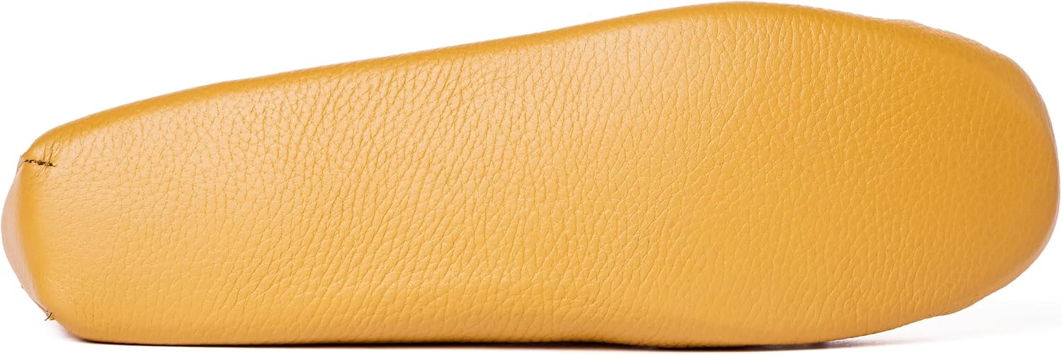 Minnetonka Men's Double Deerskin Softsole