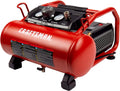 Craftsman Air Compressor 3 Gallon Portable Hotdog Air Compressor, Max 155 PSI 2.6 CFM@90psi Oil-Free Electric Workshop Air Compressors, CMXECXA0200341