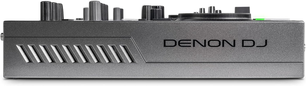 Denon DJ PRIME GO+ Portable DJ Controller and Mixer with Stem Separation, 2 Decks, Wi-Fi Streaming, Bluetooth, Lights Control, 7' Screen and Battery