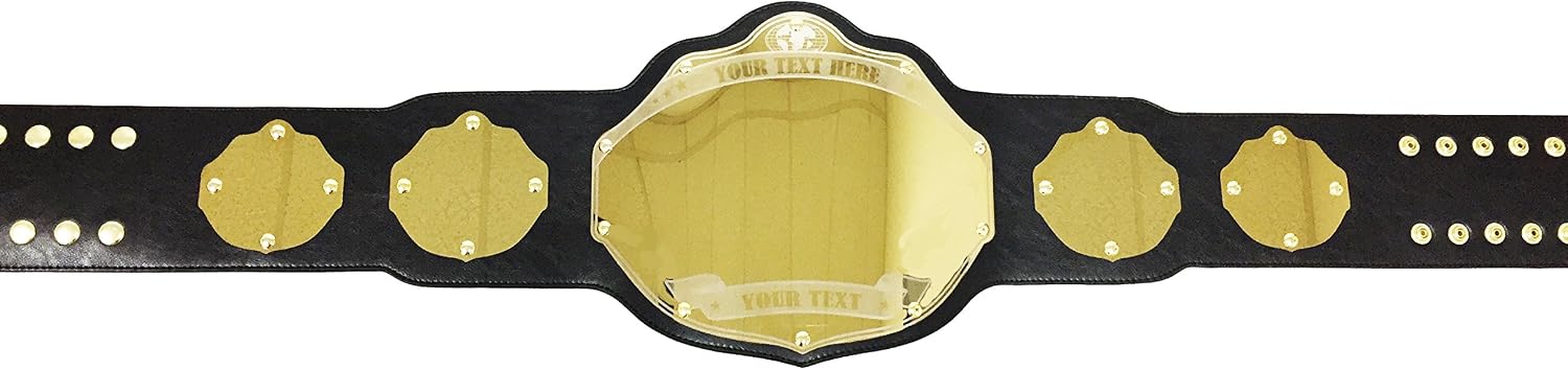 Undisputed Belts Fully Custom Championship Belt - Custom images and Text with Design Proofs