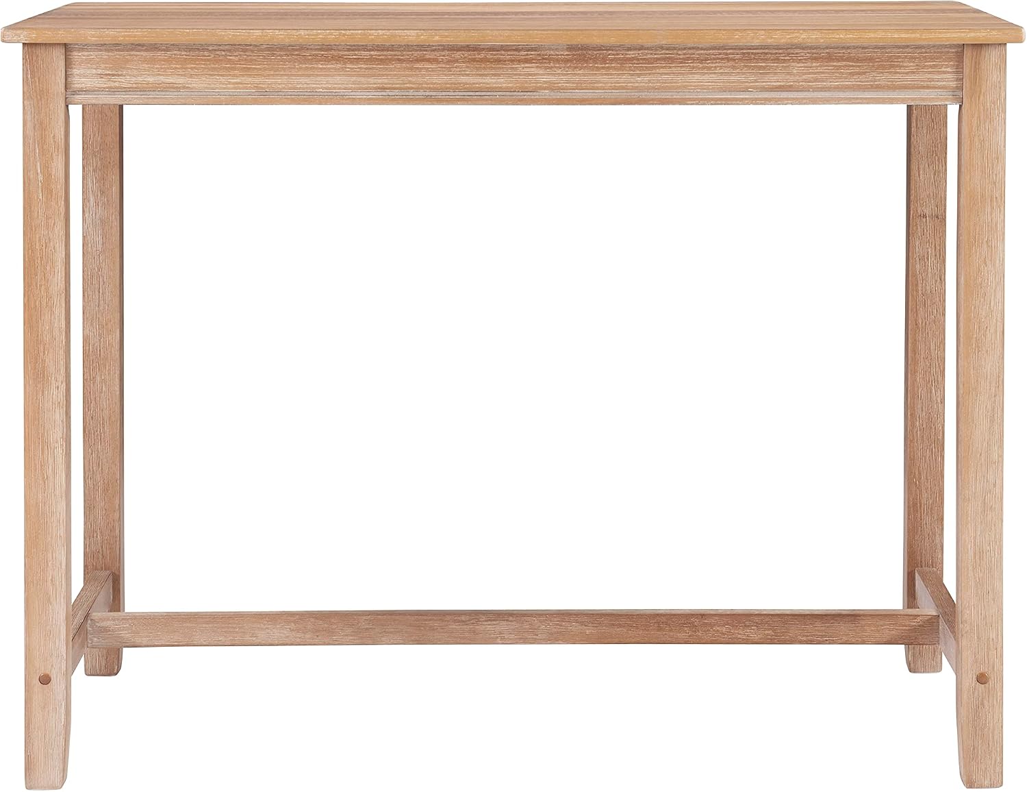 Linon Claridge Distresed 36 inch Tall Distressed Brown Wood Counter Height Pub