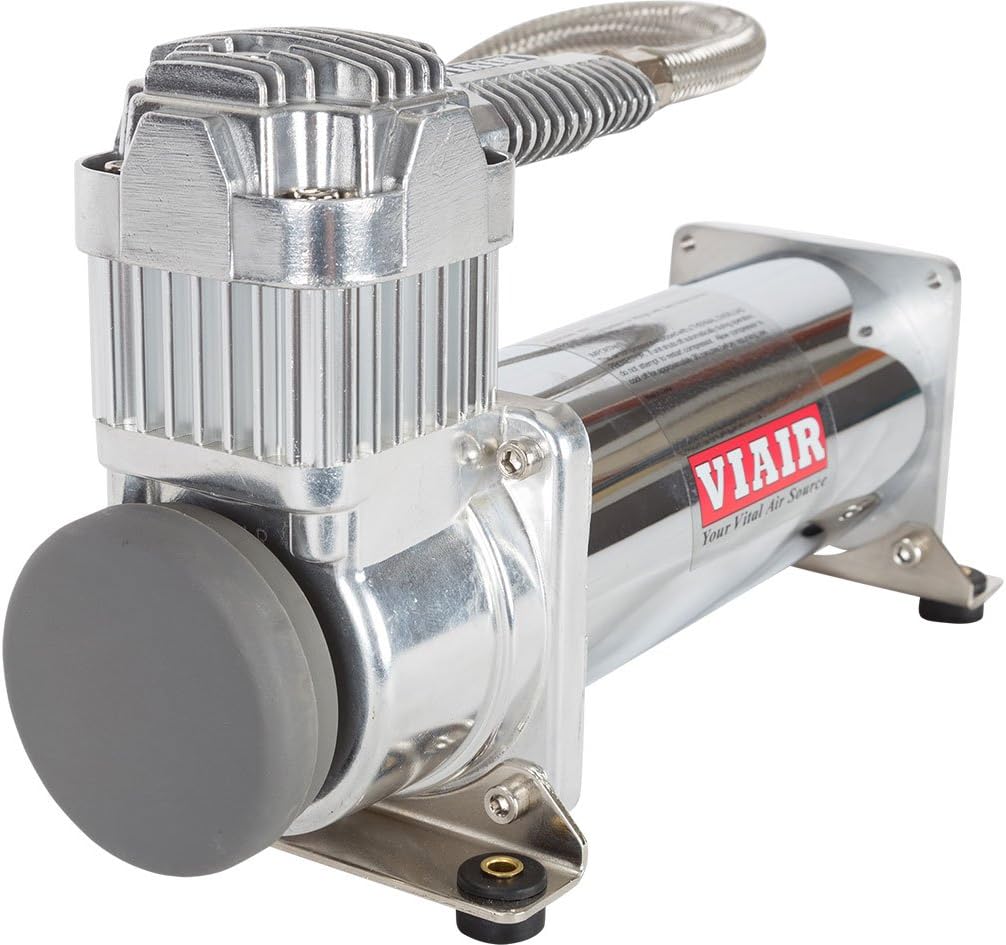 Viair 444C Chrome Single Compressor Air Ride Suspension