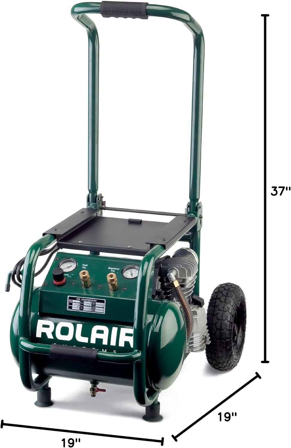 Rolair Air Compressor,2.5 HP,115V,130 psi (VT25BIG)