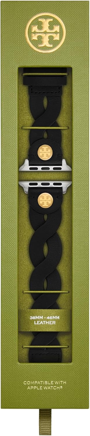 Tory Burch Women's Braided-Leather 38/40/41/42mm Band For Apple Watch®