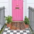 Threshold Ramp, Doorway Wooden Threshold Ramp - 3/4/5/6/7/inch Rise, Non-Slip Slope Pad for Wheelchairs/Cars/Bikes, Portable Driveway Curb Ramp, Load 300kg/660lbs(38.8x35x15cm/15.3x13.8x5.9in)