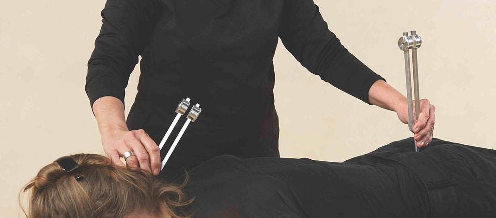 SOUND HEALING PROFESSIONAL SET (2x 136.1 hz; Practitioner Activator; Instructional Manual + Tuning Fork Application Video+Instructions to view online; Vibrational Healing Music+Download Code)