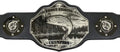 Undisputed Belts Fishing Championship Belt Trophy - Black - Large