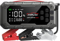 10-in-1 Car Jump Starter with Air Compressor, 8000A 160PSI Jump Starter Jump Box(All Gas/14L Diesel), PD65W Charging Battery Jumper Starter Portable Jumper Cable with 160W DC, Gloves, Lights