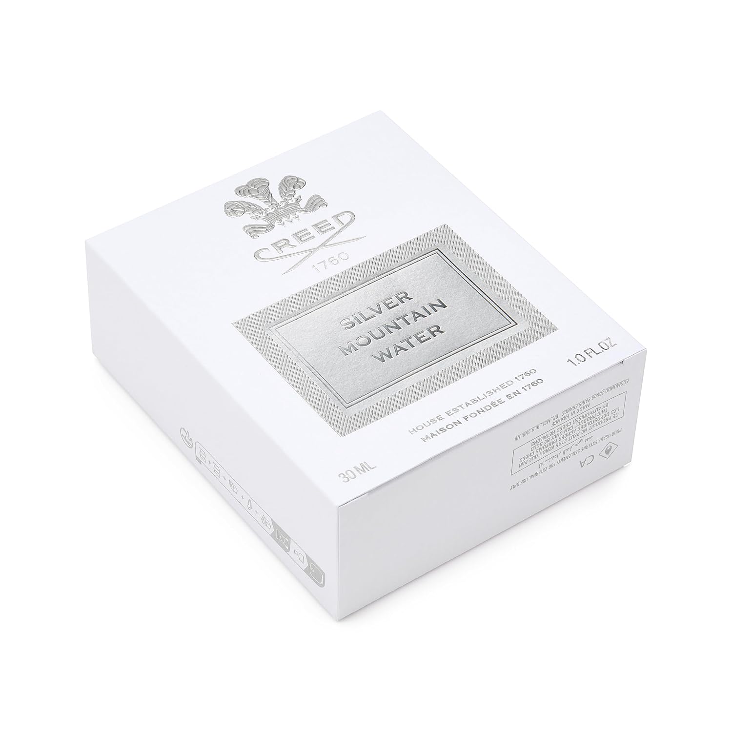 Creed Silver Mountain Water, Men's Luxury Cologne, Rich, Citrus Fragrance, 30ML